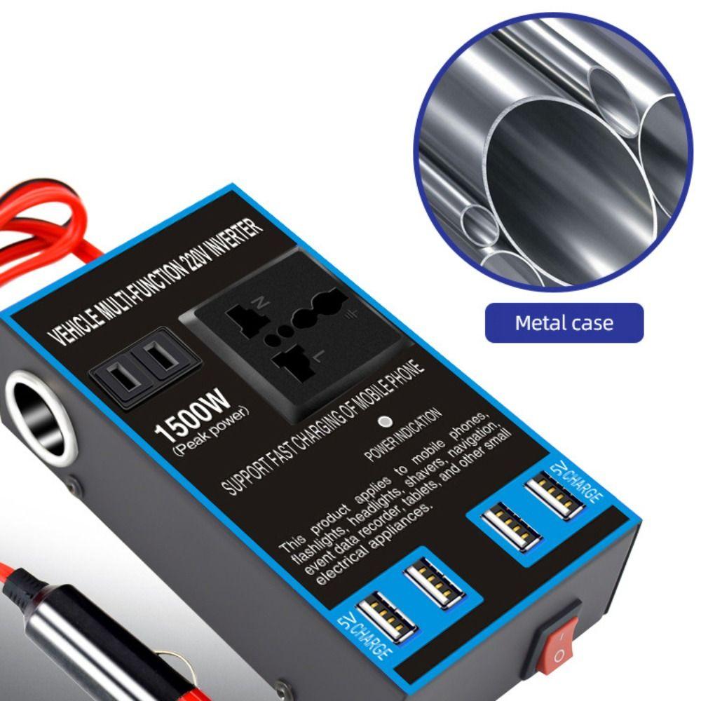 Universal Car Inverter DC 12V/24V To AC 220V Automobile Charger Inverter Car Converter Socket