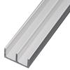 5mm Thick Glass Sliding Door Cabinet Track and Groove Roller Guide Rail.