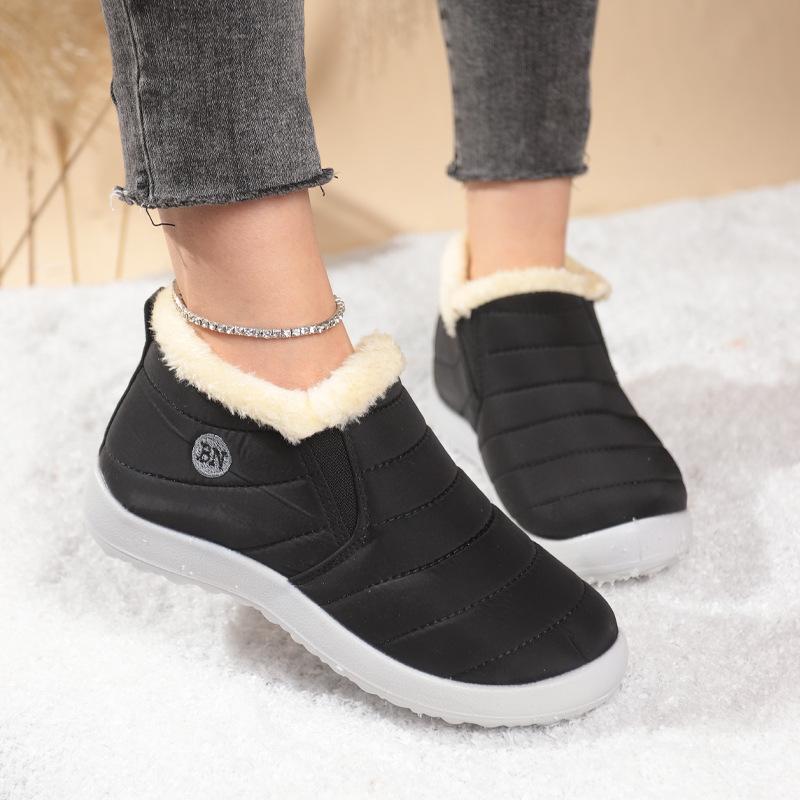 Men Boots Keep Warm Winter Shoes Men Ankle Boots Fur Shoes Botas Couple Snow Boots Winter Casual Shoes Booties Men