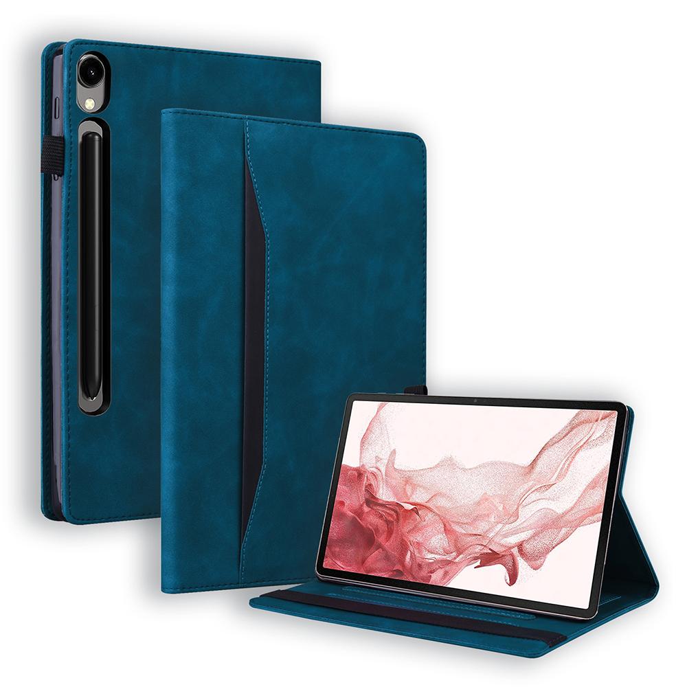 Tablet Case For Samsung Galaxy Tab S10 Lite/S10 FE/S9/S9 FE/S8/S7 , PU Leather Protective Folio Cover with Card Holder