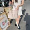 3 Casual Printed Sweet Shoulder Tote Bag Student Large Capacity Tote Bag Commute To Work Bag