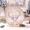 Unique Pattern Shaman Drum With Drumstick Siberian Drum Sound Healing Tool Home Ornament for Spiritual Music Meditation