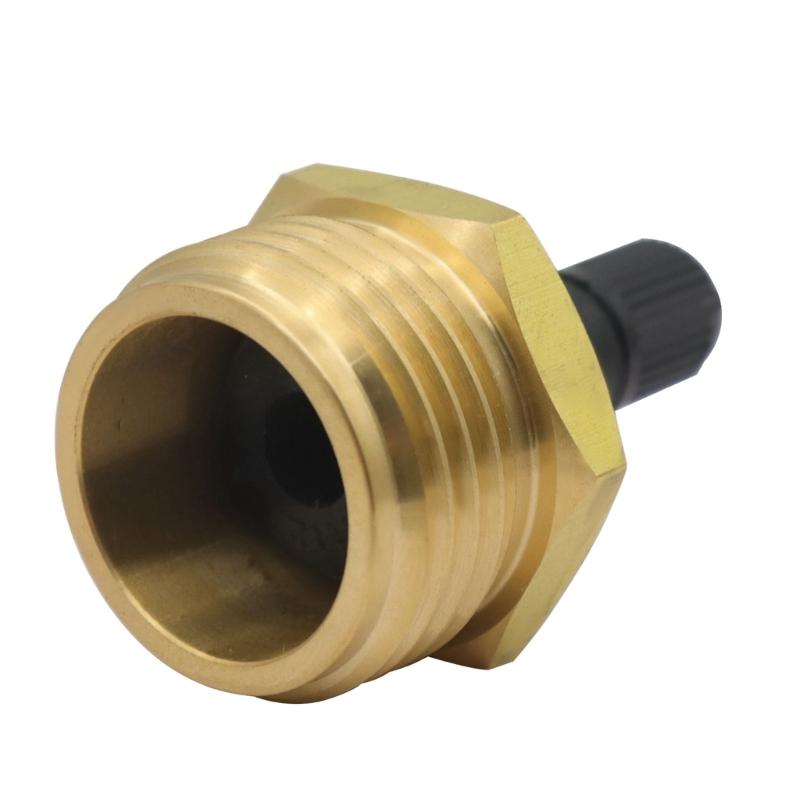Uprgades Blow Out Adapter Brass Water Line Winterizing Plug Efficient Blow Out Adapter for Trailer & Travel Trailer