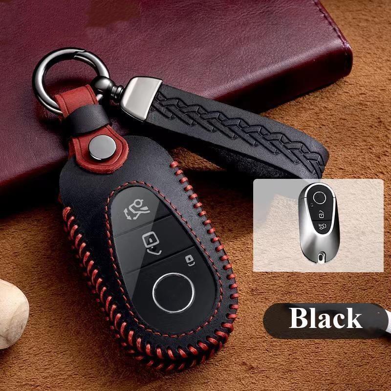 Auto Car Smart Key Case Fob Cover Shell Holder for Mercedes Benz C E S Class GLC W206 W214 W223 E300 C260 C300 S450 S500 S400