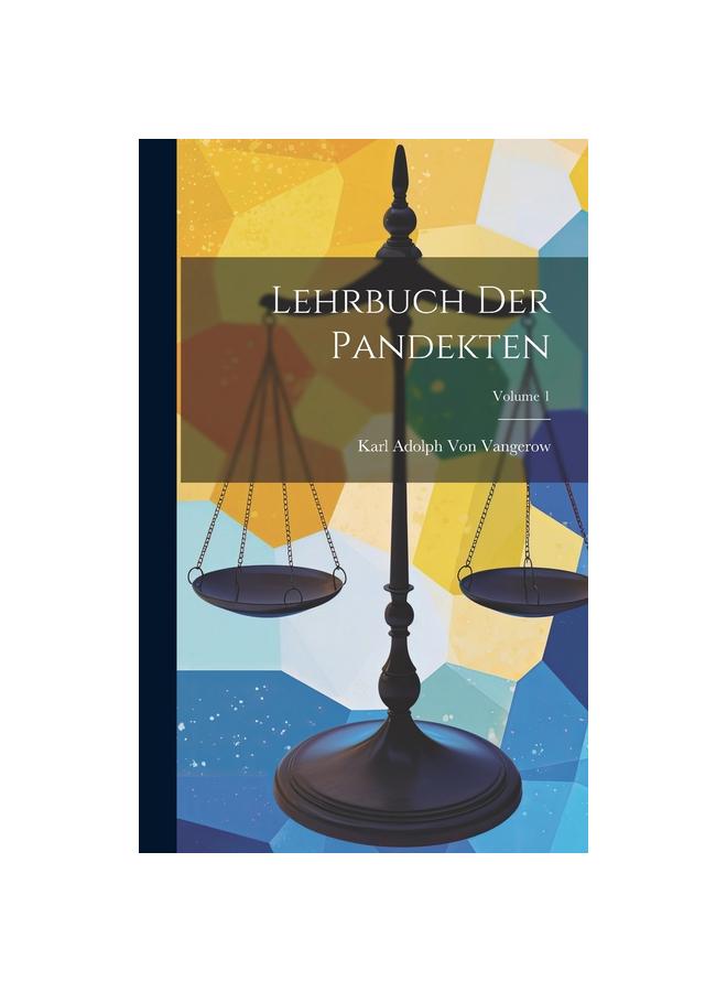 Kniha Lehrbuch Der Pandekten; Volume 1