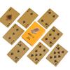Golden Outdoor Travel Party Playing Card Portable Travel Poker Party Game Accessories For Travelers And Game Enthusiasts
