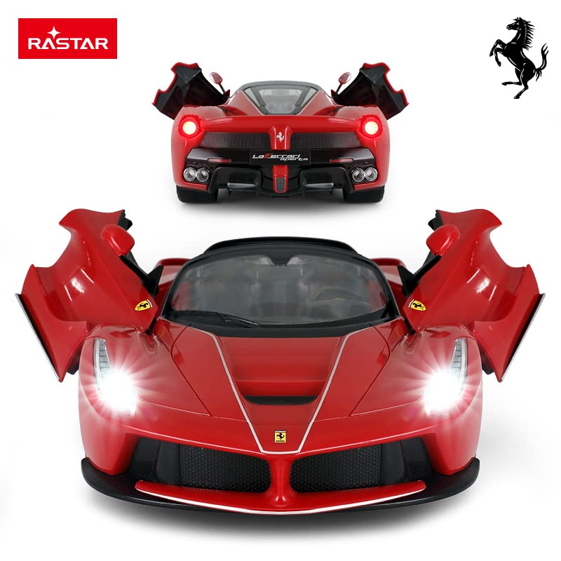 Kyosho Egg Scale RC LaFerrari Aperta Manual Opening Doors Drift TX053 1/14 (Red) &
