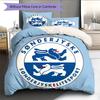 Sonderjyske FC Pattern Bedding Home Decoration Birthday Gift (1 * Duvet Cover + 2 * Pillowcase, Without Core)
