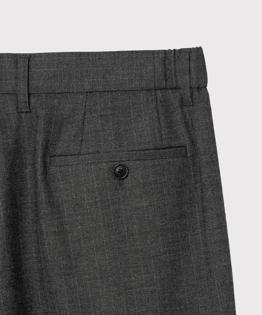 NONBLANK [Nonblank X Ojg][Saint Year] Loose Fit Pants_Grey Stripe