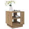Vidaxl Coffee Table, Artisan Oak, 40X40X43 Cm