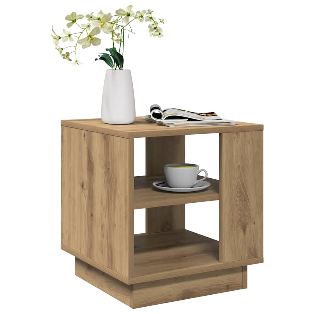 Vidaxl Coffee Table, Artisan Oak, 40X40X43 Cm