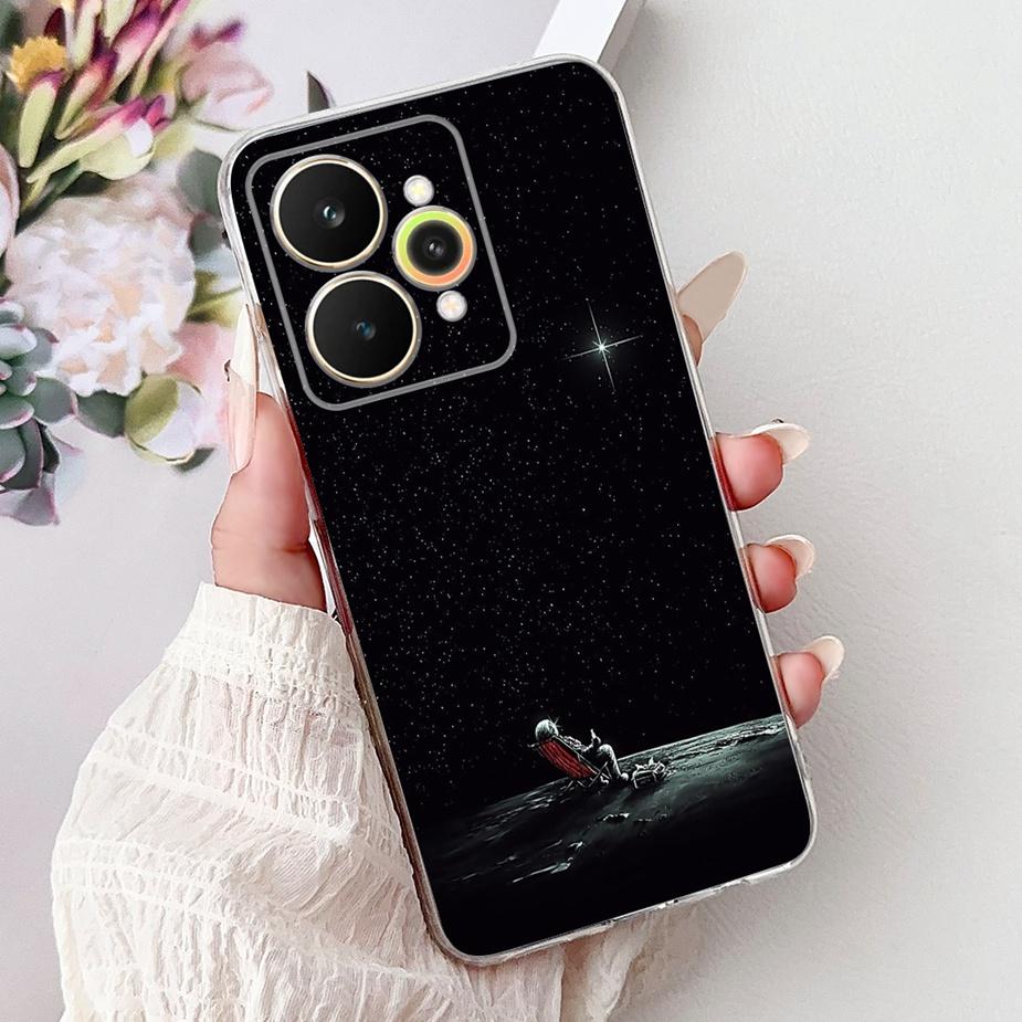 For Realme 15 Case Realme15 Pro RMX5101 Luxury Fashion Painted Cover Soft Slim Phone Case For Realme 15 Pro 5G Back Cover Bumper