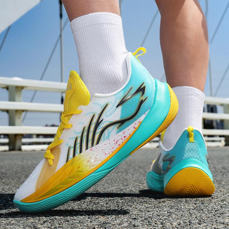 New Sonic 13 Low-top Basketball Shoes for Men's Summer Professional Actual Combat Non-slip and Wear-resistant Cushioning Rebound Sports Shoes for Stud