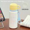 Cute Cartoon Cat Three Drinks Thermos Cup Ins Simple Niche Large Capacity Student Portable Non-collision Water Cup