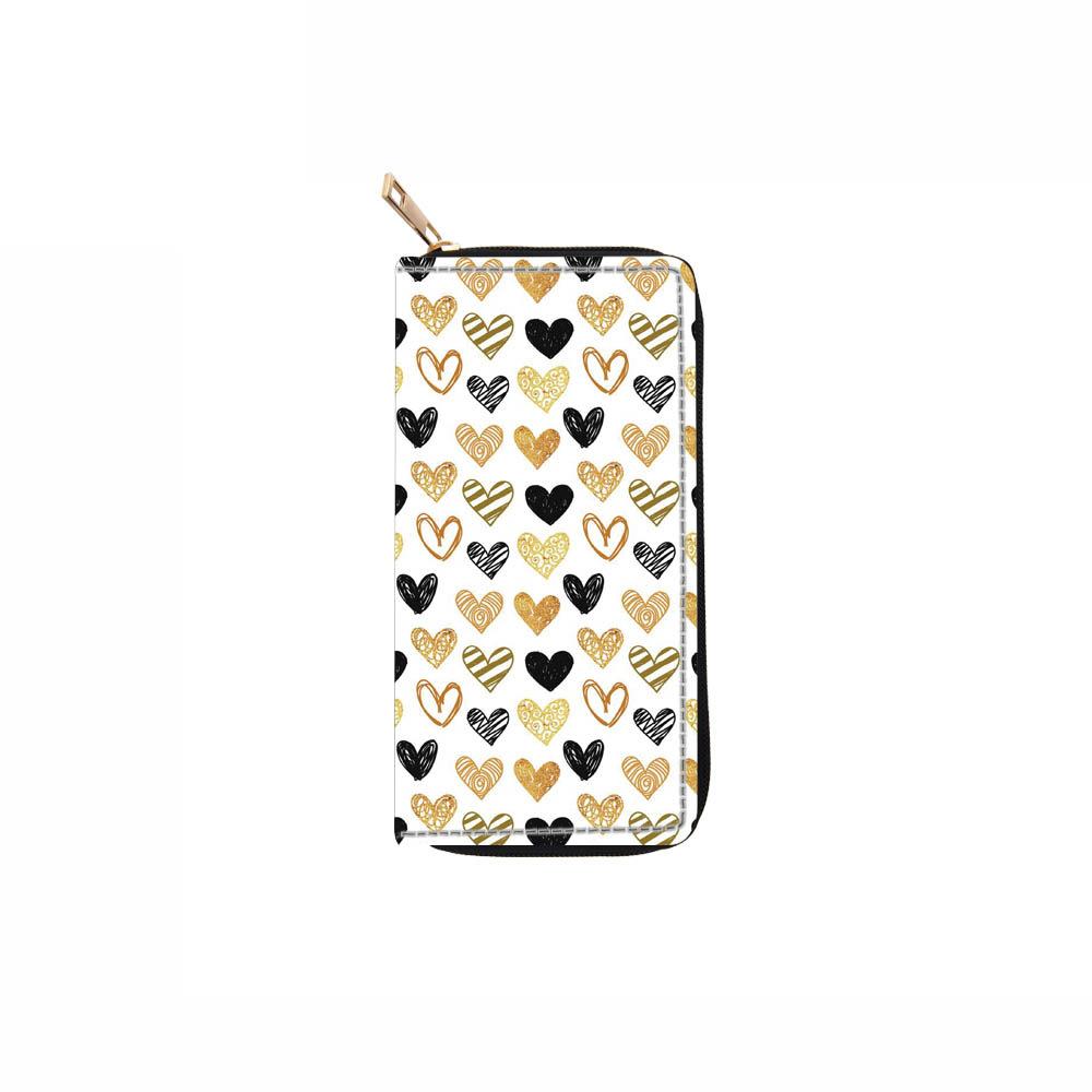 

Новый графический кошелек-портмоне на длинной молнии