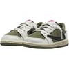Travis Scott X Air Jordan 1 Retro Low OG SP TD Reverse Olive / Medium Olive Baby Sneakers Green Black Sail DO5441-200