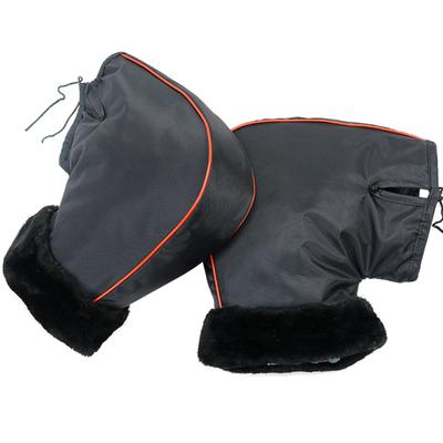 Winddichte Motorradlenkerhandschuhe Warme Motorradlenkerhandschuhe Wasserdichte Handschuhe Dick Warm