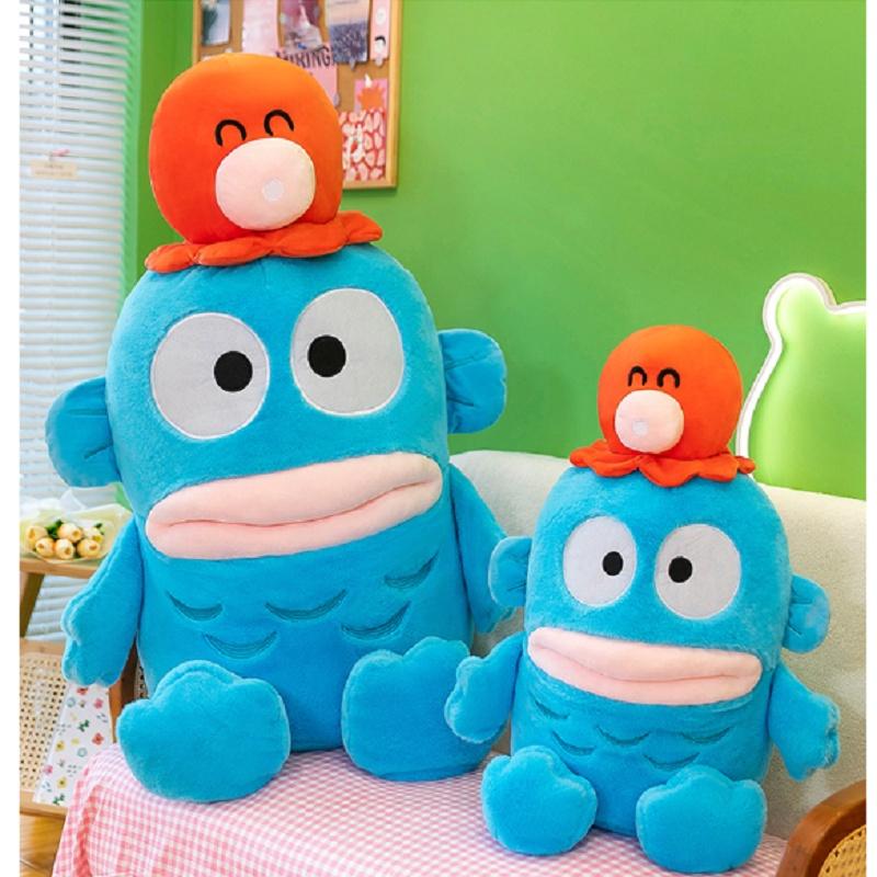 Hanton Plush Doll Cute Fish Soft Toy For Kids And Adults