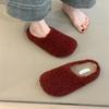 Lamb Wool Slippers Female Outer Wear 2025 Autumn and Winter Gentle Fairy Wind Bag Head Lazy Velvet One Pedal Muller Shoes