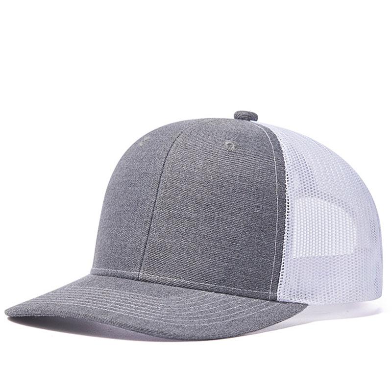 Custom Embroidery Logo Baseball Cap Summer Breakable Net Blank Truck Caps Men's Women Text Letter Richardson Hats Custom Logo