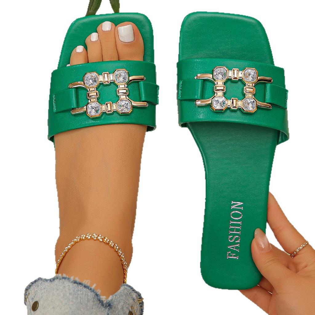 Plus-size Shoes, Platform Women's Shoes, Square-toe Shoes, Lightweight Sandals