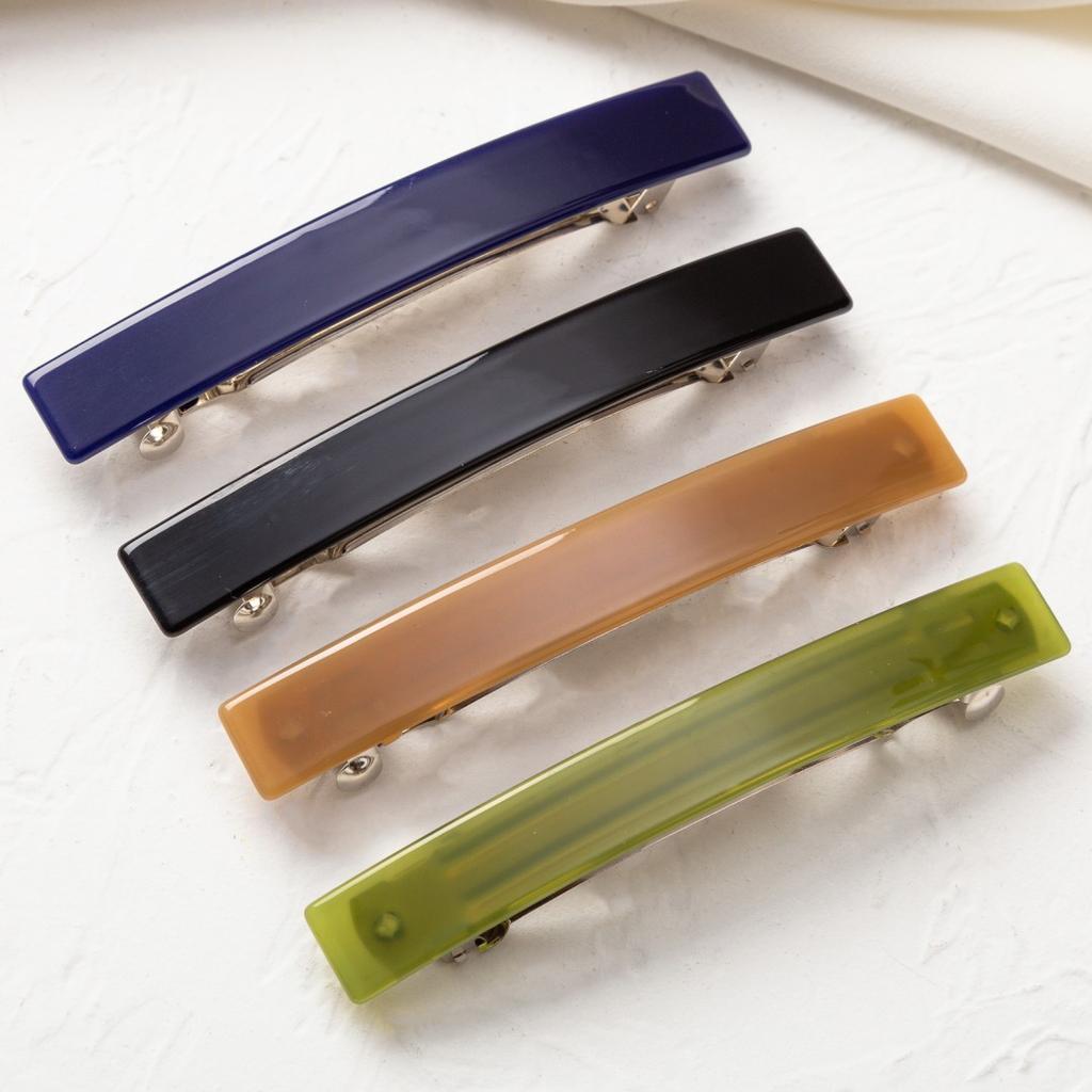 10.5cm Long French Clips New Fashion Vintage Acetate Hair Clips for Women Barrettes Korean Hair Accessories Elegant Hairpins