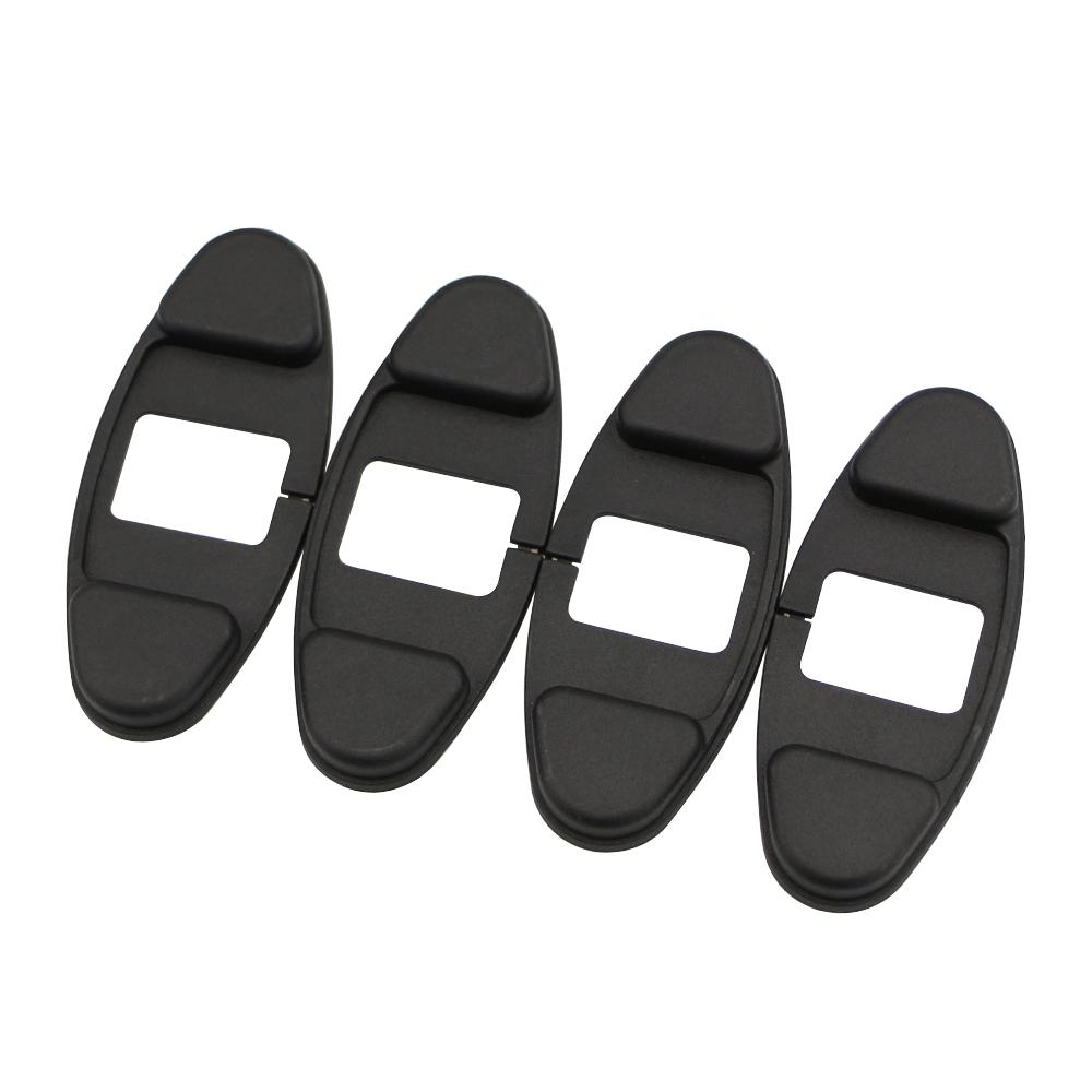 

For Nissan Xtrail T32 Teana SENTRA Versa Sunny Almera Tiida Door Lock Limiting Stopper Cover Protector Sticker 4Pcs Accessories чёрный