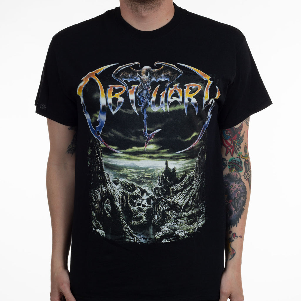 Obituary Band Graphic Cotton T-shirt Unisex Summer Short Sleeve Fashion Brand Tee Luxury Casual Vintage Retro Top