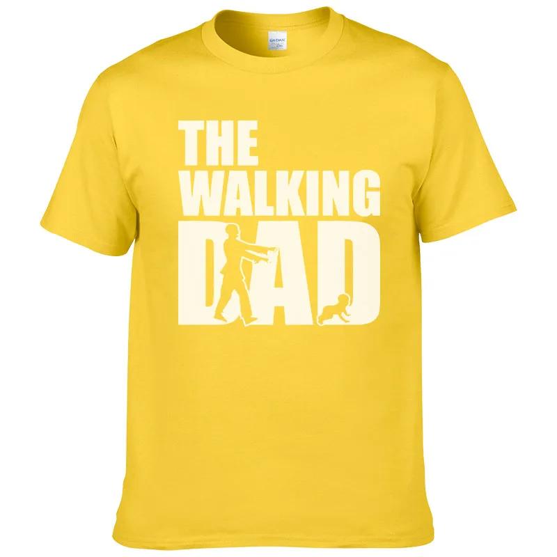2023 Men's Summer Cotton T Shirts Printed The Walking Dad Tshirt Hip Hop Blouse Men's Sportswear T Shirt Men Harajuku Tops #307