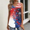 Womens Tank Tops Sleeveless Loose Fit Tops V Neck Pleated Shirts Basic Tees