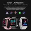 D20 Bluetooth-compatible Rechargeable Smart Watch Clock Calories Heart Rate Sleep Monitor