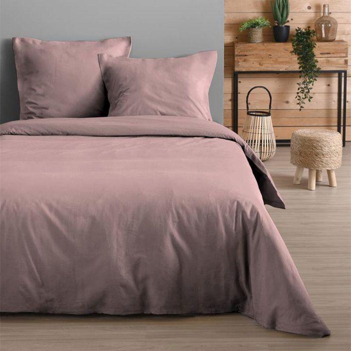 Taie de traversin Eden 45 x 185 cm - vieux rose