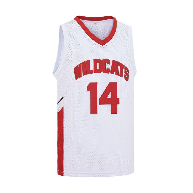 

Wildcat Team Retro Movie Jersey - Size 14 Men s Embroidery Basketball Uniform S