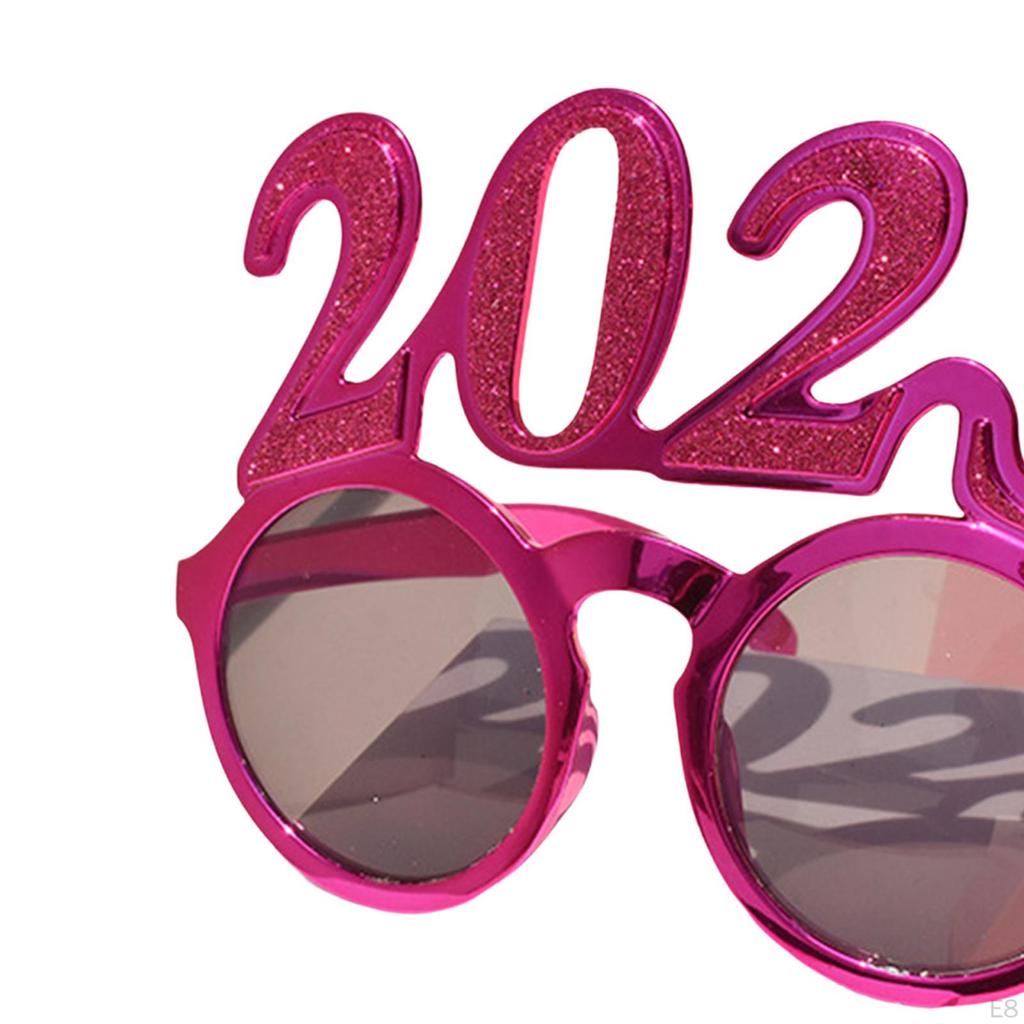 Funny Glasses,Eve Party Supplies Decorations Photo Prop,New Years Glasses for Celebration