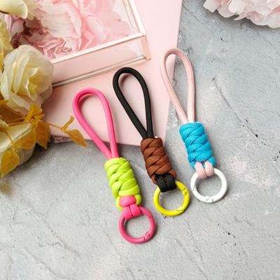 Schlüsselanhänger Lanyard Starkes Band für Schlüssel Geflochtene Schirmseil Aufhängen Handyzubehör Kette Lanyard