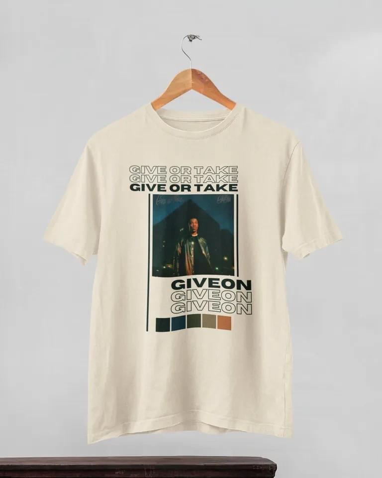 Giveon graphic shirt, Giveon give or take album cover Natural shirt HN213 Unisex T-Shirt S