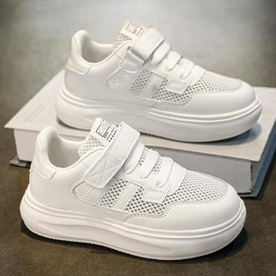 61 Zeige Kleine Weiße Schuhe Frühling und Sommer Neue Mädchen Atmungsaktive Netzschuhe Jungen Leichte Sportschuhe