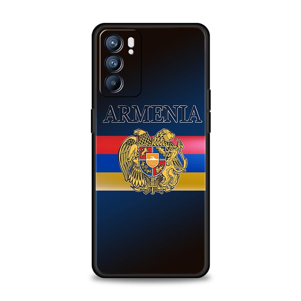 

Чехол с армянским флагом Армении для Oppo Find X6 Pro X5 A54 A53 A52 A9 2020 A15 A95 A17 A16 A76 A74 A57 Reno7 Reno6 Pro Plus 5G Oppo A95
