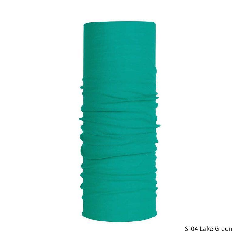 

. Multifunctional Pure Color Equipment American Sports Change Sports Outdoor Scarf Scarf Magic Plain Bai Dongrui Cycling S-04 Lake Green All yards