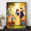 Disney Snow White and Seven Dwarfs Diamond Painting Full Diamond Art Kit Handmade Diy Home Decoration Gift