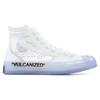 Off-White x Converse Chuck Taylor All Star Hi The Ten Collaboration Trendy Comfortable Slip-Resistant Lightweight High-Top Skate Shoes 161034C