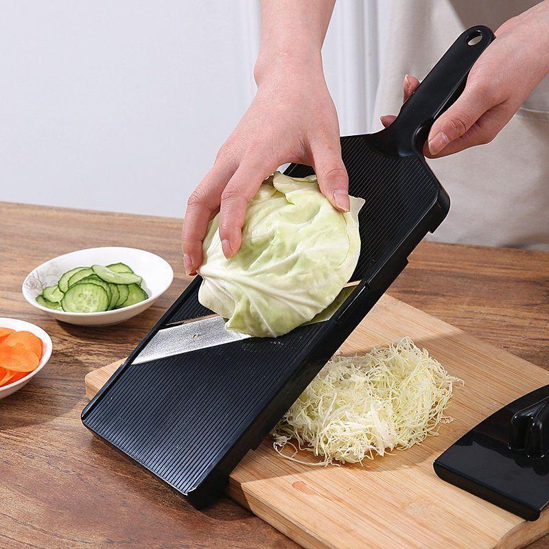 Cabbage & Vegetable Slicer for Japanese Pork Chop, Shredded Salad, and Potato Slicing