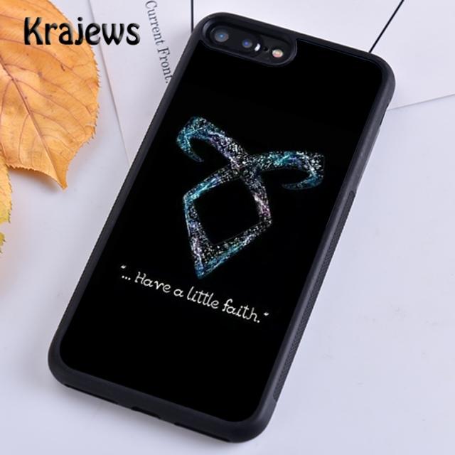 Krajews TV Series Shadowhunters Soft Phone Case Skal för iPhone 14 5 SE 6s 7 8 plus XR XS 11 12 13 pro max Samsung S21 S22ultra