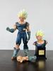 In Stock: Vf Statue, Z Vegeta Figure, Replaceable Head Sculpture, Majin Vegeta Articulated Figure, 28cm/11.02 Inches