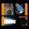New 4 IN 1 Carbon Monoxide Detector with Alarm LCD Display Screen Humidity Temperature Detection CO Detector for Outdoor Air Concentration Monitoring