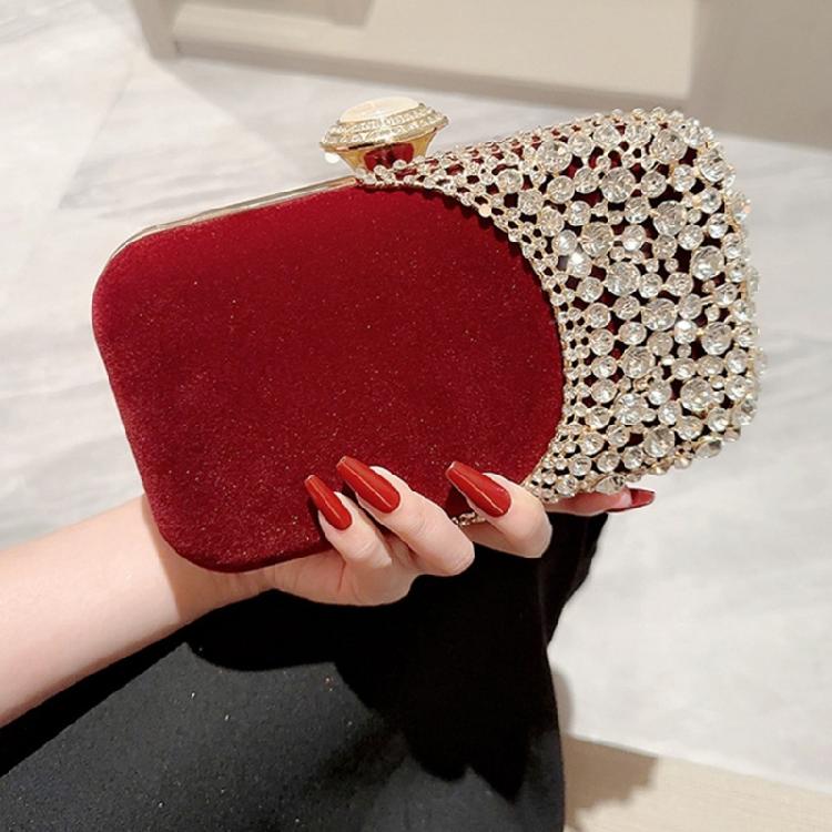 Women Evening Handbag Small Phone Wallet Purse Shoulder Bag Detachable Chain