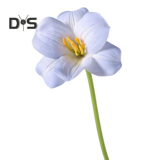 Simulierter Tulpenstrauß Realistische Haptik PU-Blütenblätter Verblassende Vitalität Biegsame Stiele Wartungsfreie Kunsttulpen Heimdeko