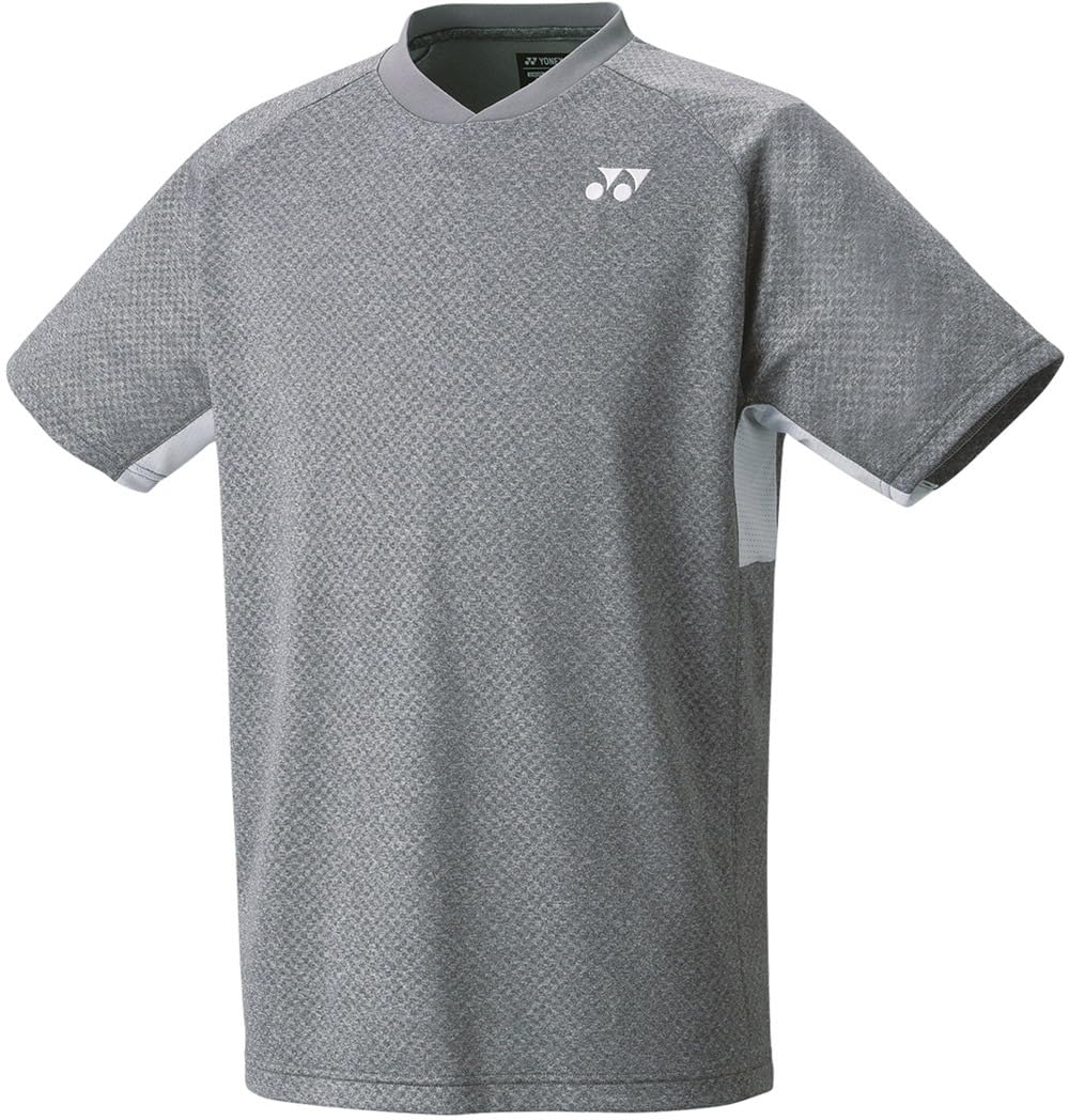 

Short Sleeve Shirt Game Shirt Gray Moku SS [Yonex] (Fit Style) (275)