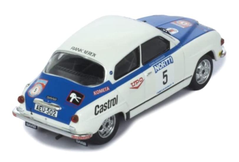 Ixo Model Saab 96 V4 76 1000 Lakes Rally #5 S.Lampinen/J.Markkanen 1/43 RAC378A