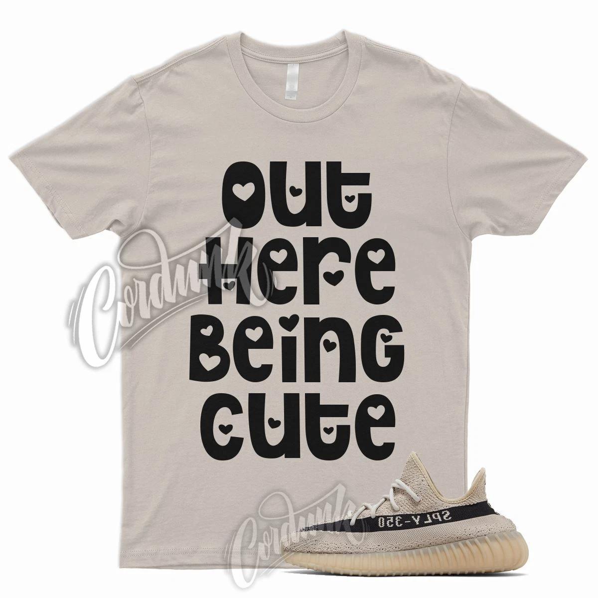 CUTE T Shirt for YZ 350 V2 Slate Core Black Sesame Sand Taupe Citrus Wave 700 110